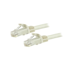 Startech .com N6PATC15MWH hálózati kábel Fehér 15 M Cat6 U/UTP (UTP) (N6PATC15MWH) kábel és adapter