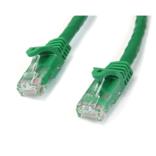 Startech .com N6PATC5MGN hálózati kábel Zöld 5 M Cat6 U/UTP (UTP) (N6PATC5MGN) kábel és adapter