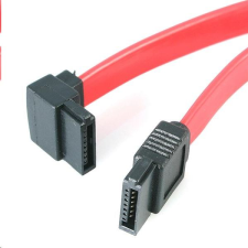 Startech .com SATA kábel piros (SATA6LA1) (SATA6LA1) kábel és adapter