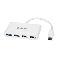 StarTech com StarTech-com 4 portos USB-C HUB fehér (HB30C4ABW) (HB30C4ABW) hub és switch