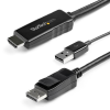 StarTech com StarTech.com HD2DPMM3M video átalakító kábel 3 M HDMI A-típus (Standard) DisplayPort Fekete