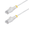 StarTech com StarTech.com N6PAT250CMWHS hálózati kábel Fehér 2,5 M Cat6 U/UTP (UTP)