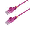 StarTech com StarTech.com N6PAT5MPKS hálózati kábel Rózsaszín 5 M Cat6 U/UTP (UTP)