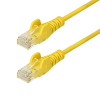 StarTech com StarTech.com N6PAT5MYLS hálózati kábel Sárga 5 M Cat6 U/UTP (UTP)