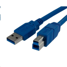 StarTech com StarTech.com USB A -> USB B kábel kék (USB3SAB1M) (USB3SAB1M) kábel és adapter
