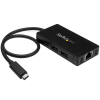 StarTech com StarTech.com USB/Ethernet Combo Hub  (HB30C3A1GE) (HB30C3A1GE)