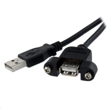 StarTech com StarTech.com USB hosszabbító kábel fekete (USBPNLAFAM3) (USBPNLAFAM3) kábel és adapter