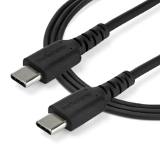 StarTech com Startech.com USB Type-C - USB Type-C adat- és töltőkábel 1m fekete (RUSB2CC1MB) kábel és adapter