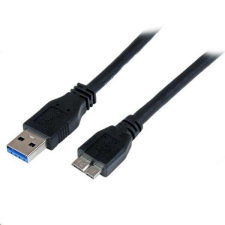 Startech .com USB -> Micro USB kábel fekete (USB3CAUB1M) kábel és adapter