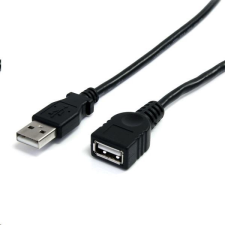 Startech .com USB hosszabbítókábel fekete (USBEXTAA3BK) (USBEXTAA3BK) kábel és adapter