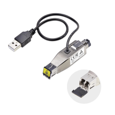 Startech D01ML55U-FIBER-MEDIA Gigabit Fiber to RJ45 Media Converter kábel és adapter