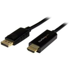Startech DisplayPort HDMI Átalakító Fekete 2m DP2HDMM2MB audió/videó kellék, kábel és adapter