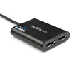 Startech DisplayPort kábel USB 3.0 Startech USB32DP24K60 Fekete