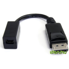 Startech DisplayPort Mini DisplayPort Átalakító Fekete 15cm DP2MDPMF6IN kábel és adapter