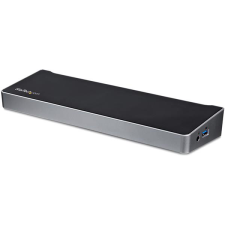 Startech DK30CH2DPPDU USB-C Dokkoló - Fekete/Ezüst laptop kellék
