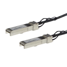 Startech EXSFP10GEDA5 SFP+ Patch kábel 5m - Fekete kábel és adapter