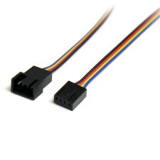 Startech FAN4EXT12 4 tűs Molex (apa - anya) kábel 0.3m kábel és adapter