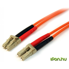 Startech Fiber Optic LC Összekötő Narancssárga 15m 50FIBLCLC15 kábel és adapter