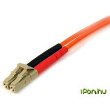 Startech Fiber Optic LC Összekötő Narancssárga 1m 50FIBLCLC1 kábel és adapter