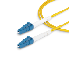 Startech Fiber Optic LC Összekötő Sárga 10m SPSMLCLC-OS2-10M kábel és adapter