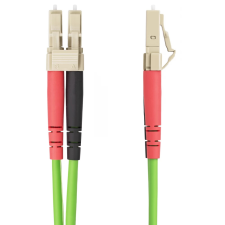 Startech Fiber Optic LC Összekötő Zöld 5m LCLCL-5M-OM5-FIBER kábel és adapter