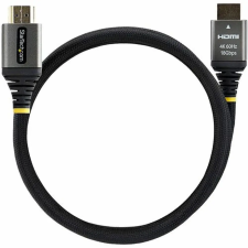 Startech HDMI 2.0 Összekötő Fekete 1m HDMI2-FLEX-4K60-1M kábel és adapter