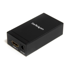 Startech HDMI - DisplayPort (anya - anya) aktív adapter - Fekete kábel és adapter