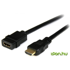 Startech HDMI Hosszabbító Fekete 2m HDEXT2M kábel és adapter