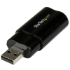 STARTECH ICUSBAUDIOB USB Stereo Audio Adapter External Sound Card