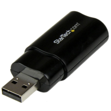  STARTECH ICUSBAUDIOB USB Stereo Audio Adapter External Sound Card kábel és adapter