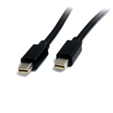 Startech MDISP2M Mini DisplayPort (apa - apa) kábel 2m - Fekete kábel és adapter