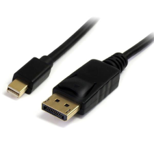 Startech MDP2DPMM10 mini DisplayPort 1.2 - DisplayPort 1.2 átalakító kábel 3m Fekete kábel és adapter