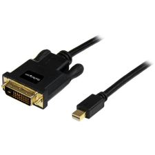 Startech MDP2DVIMM3B mini DisplayPort - DVI (Apa-Apa) Adapterkábel 0.9m Fekete kábel és adapter
