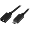 Startech - Micro-USB Extension Cable - M/F - 0.5m