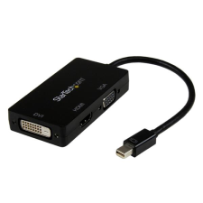 Startech - Mini DisplayPort to VGA DVI or HDMI Adapter kábel és adapter