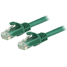 Startech - N6PATC15MGN UTP CAT6 Patch kábel 15m Zöld kábel és adapter