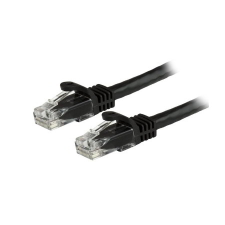 Startech N6PATC1MBK UTP CAT6 Patch kábel 1m Fekete kábel és adapter
