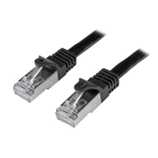 Startech - N6SPAT1MBK S/FTP CAT6 Patch kábel 1m Fekete kábel és adapter