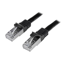 Startech N6SPAT3MBK S/FTP CAT6 Patch kábel 3m Fekete kábel és adapter