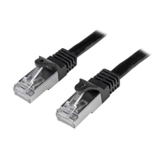 Startech - N6SPAT3MBK S/FTP CAT6 Patch kábel 3m Fekete kábel és adapter