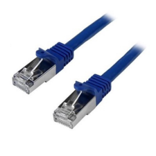 Startech N6SPAT3MBL S/FTP CAT6 Patch kábel 3m Kék kábel és adapter