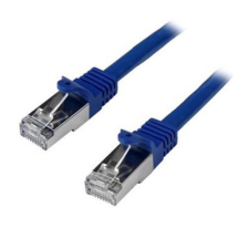 Startech - N6SPAT3MBL S/FTP CAT6 Patch kábel 3m Kék kábel és adapter