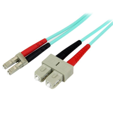 Startech - optikai patch kábel LC/SC 2m OM3 - A50FBLCSC2 kábel és adapter