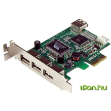 Startech PEXUSB4DP Low Profile USB Card vezérlőkártya