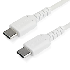 Startech RUSB2CC2MW USB-C apa - USB-C apa 2.0 Adat és töltőkábel - Fehér (2m) kábel és adapter
