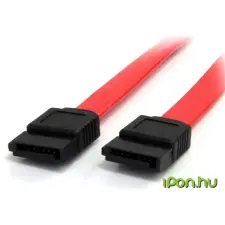 Startech SATA Összekötő Piros 45cm SATA18 kábel és adapter