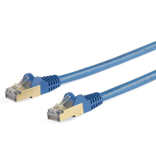 Startech - STP Cat6a patch kábel 10m - 6ASPAT10MBL kábel és adapter