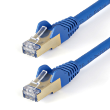 Startech - STP Cat6A patch kábel 1,5m - Kék - 6ASPAT150CMBL kábel és adapter