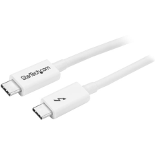Startech - THUNDERBOLT 3 Kábel - Fehér - 1M kábel és adapter