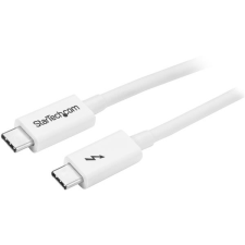 Startech Thunderbolt 3 Összekötő Fehér 2m TBLT3MM2MW fogó